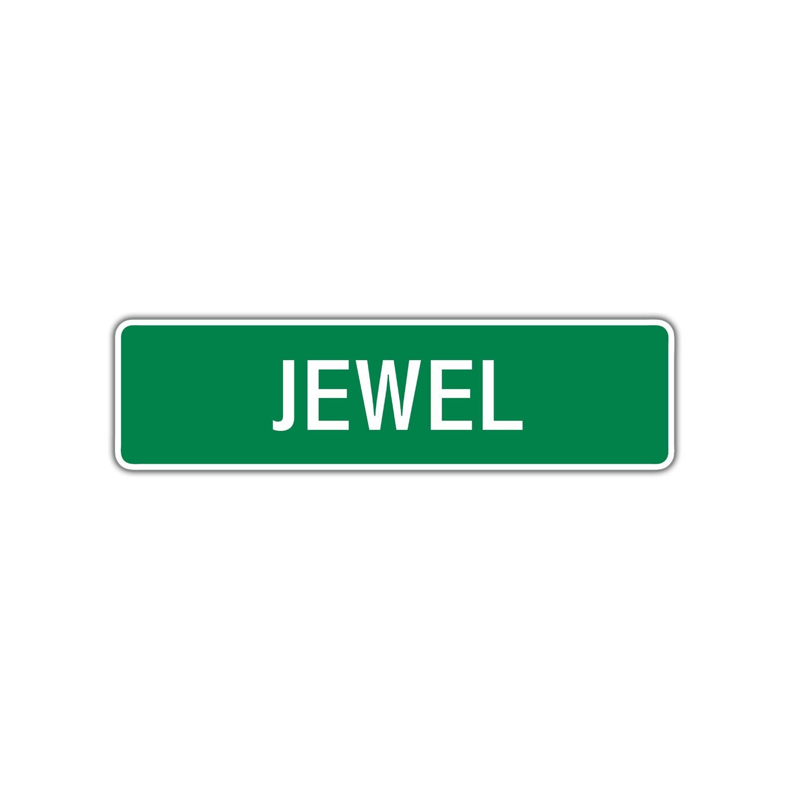 Jewel Street Sign