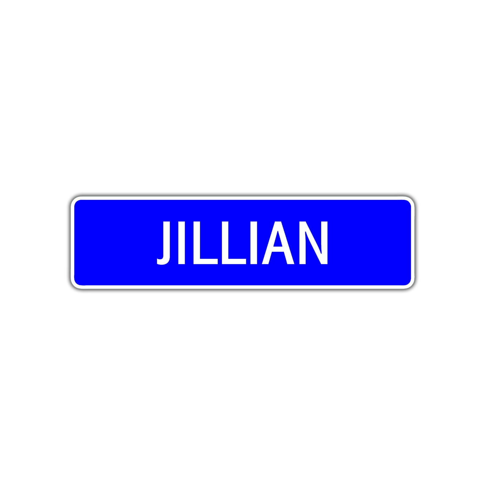 Jillian Street Metal Sign  