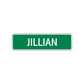 Jillian Street Sign Plate