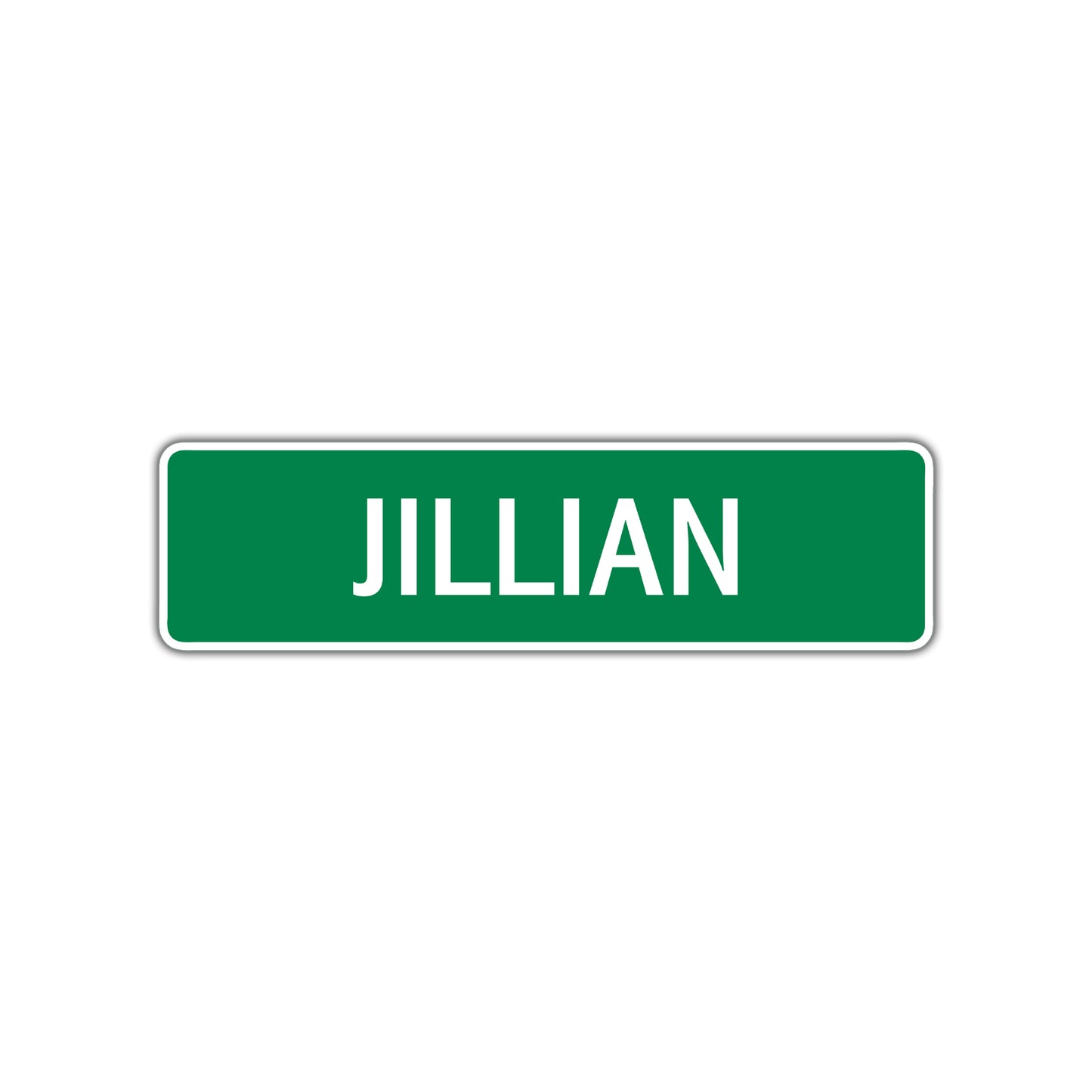 Jillian Street Sign Plate