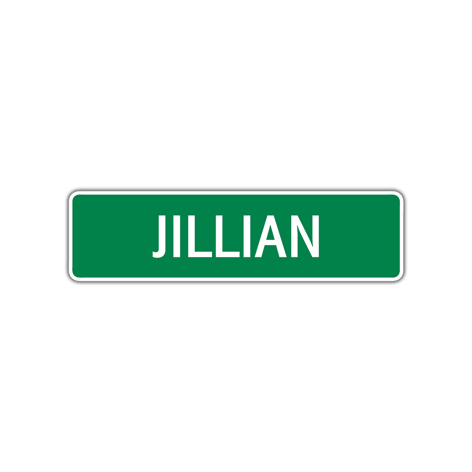 Jillian Street Sign Plate
