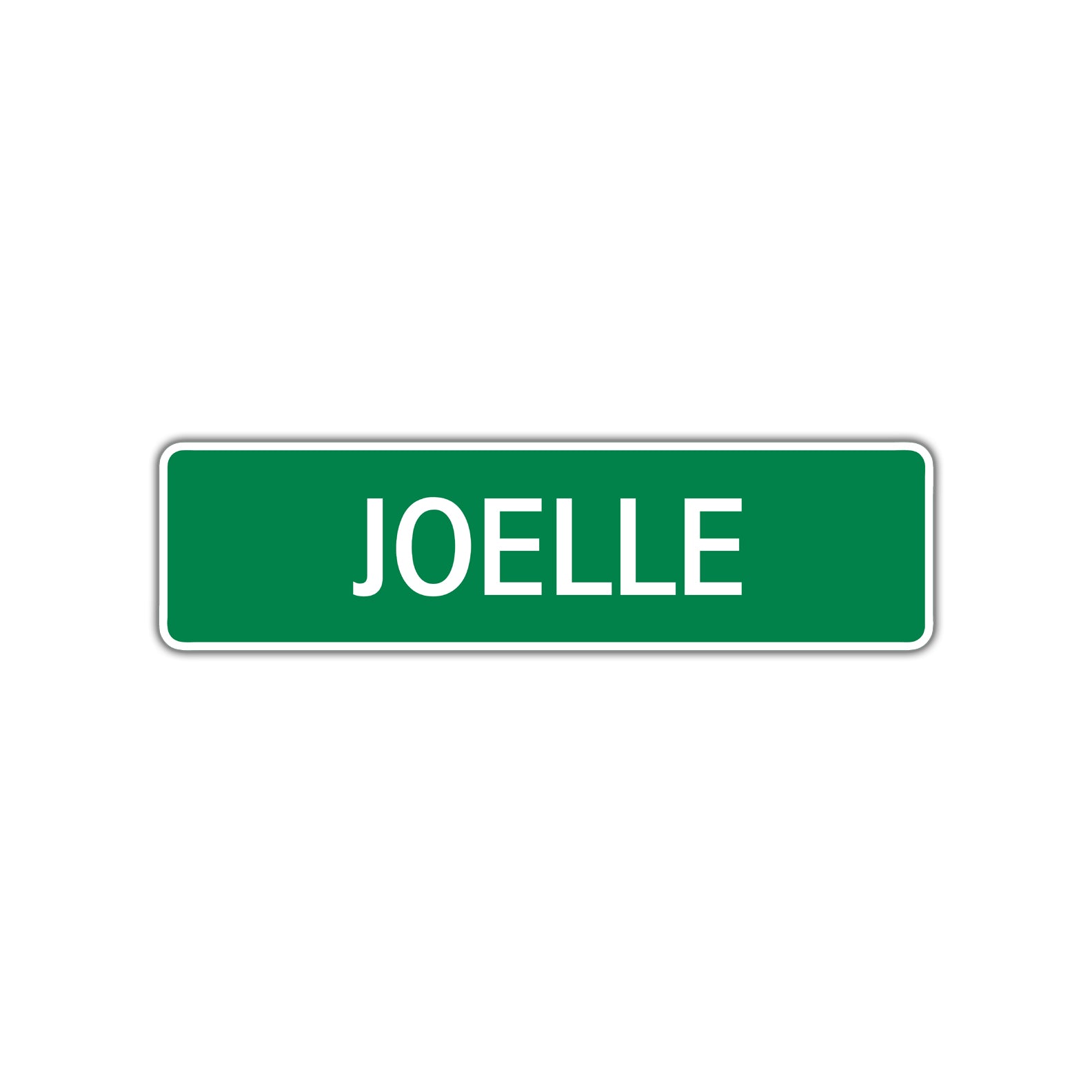 Joelle Street Sign Children Name Room Plate – Sign Fever