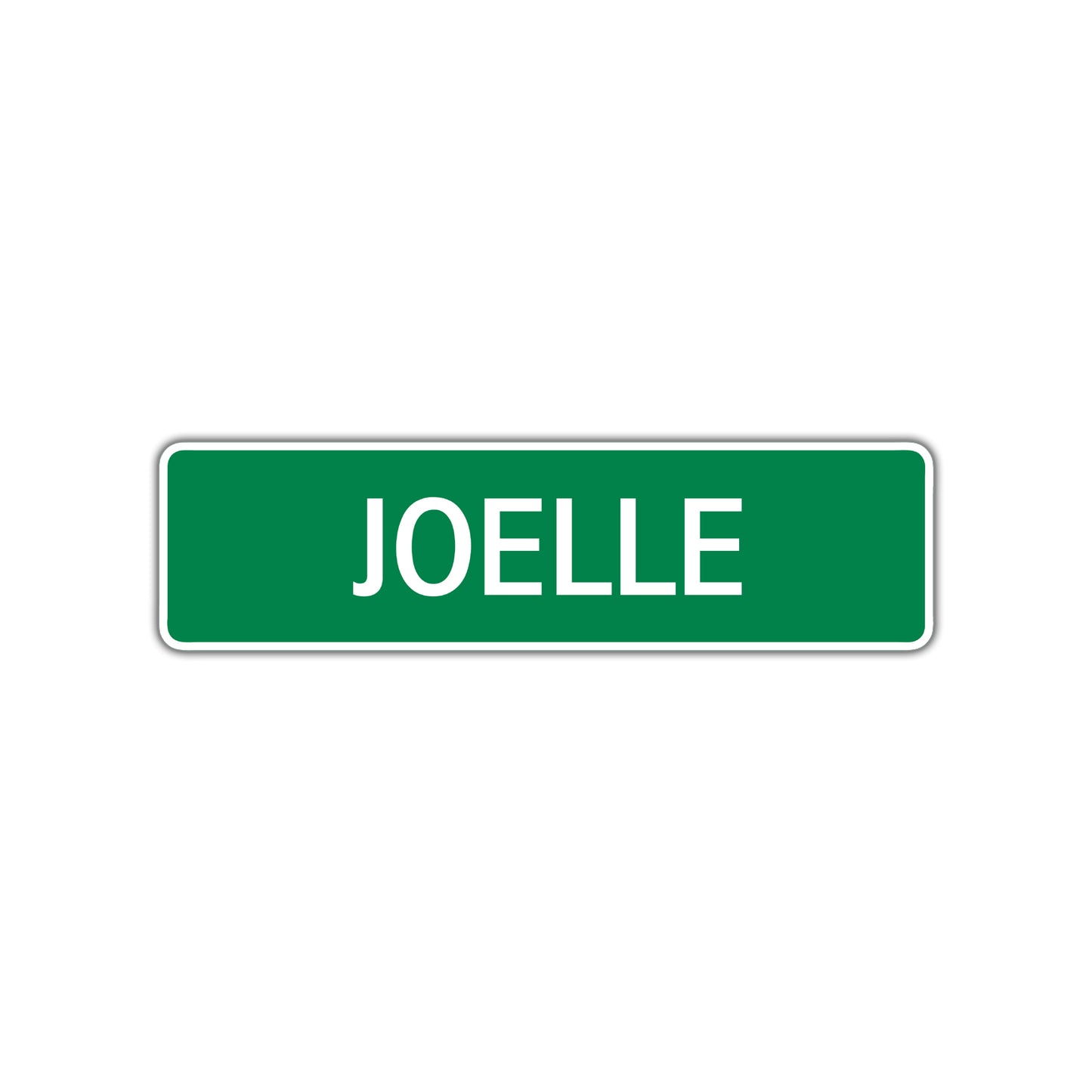 Joelle Street Sign