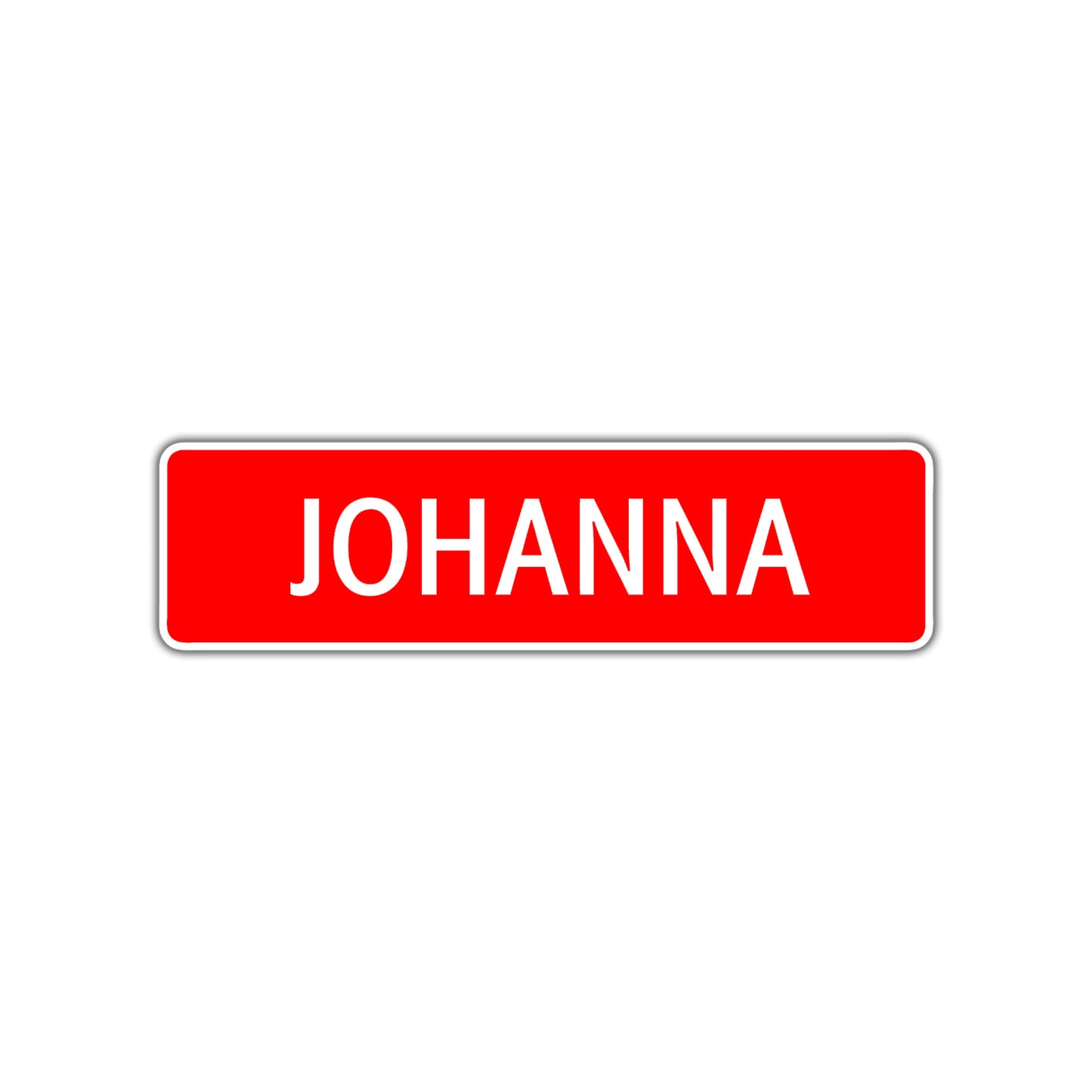 Johanna Street Sign