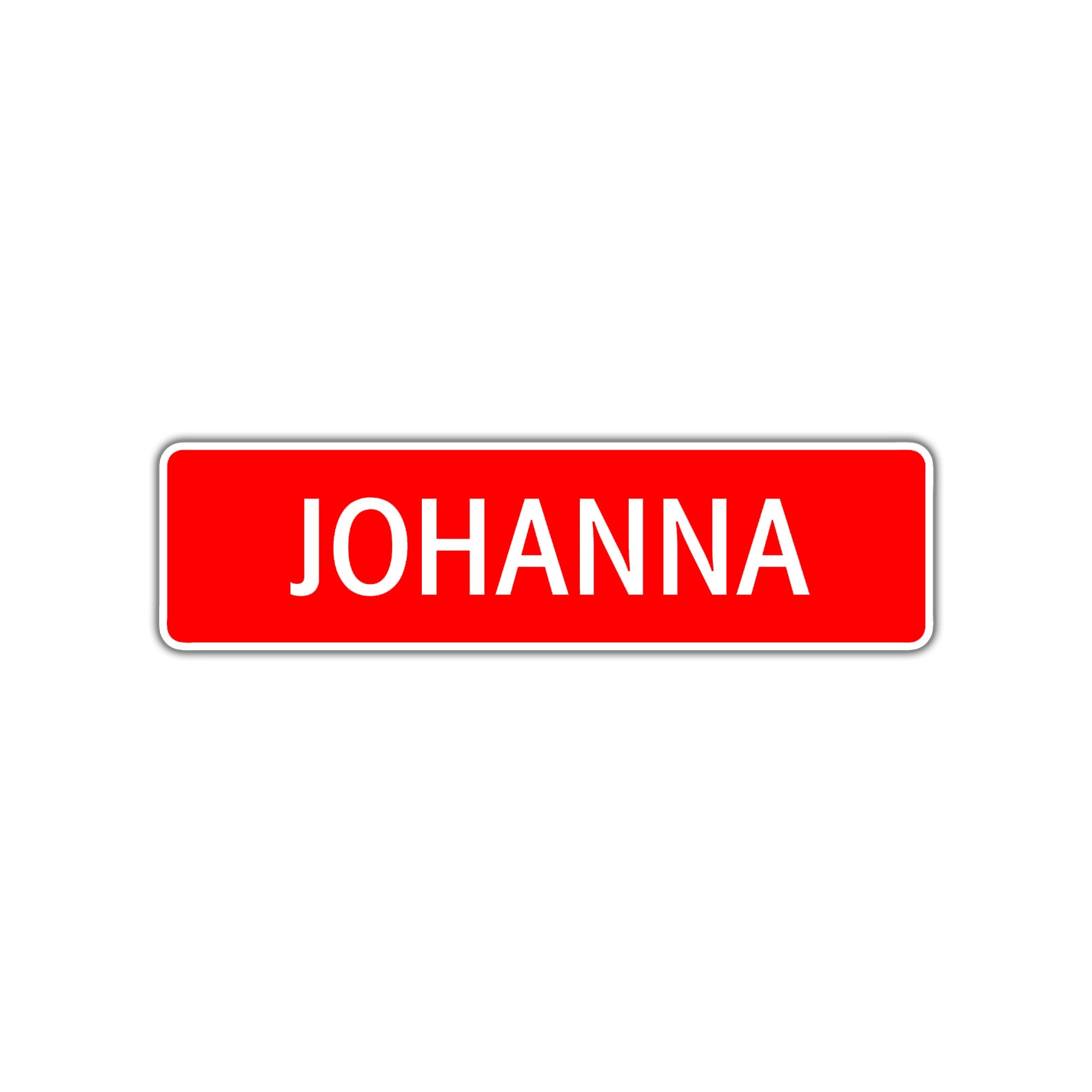 Johanna Street Sign