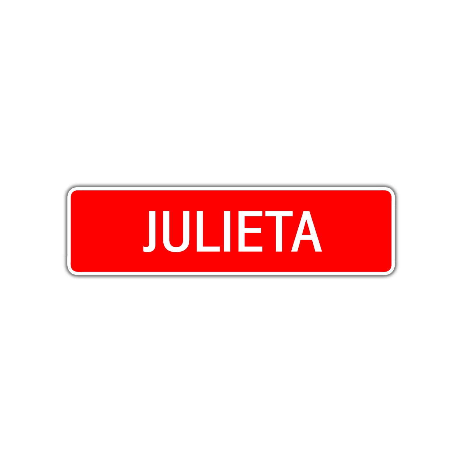Julieta Street Sign