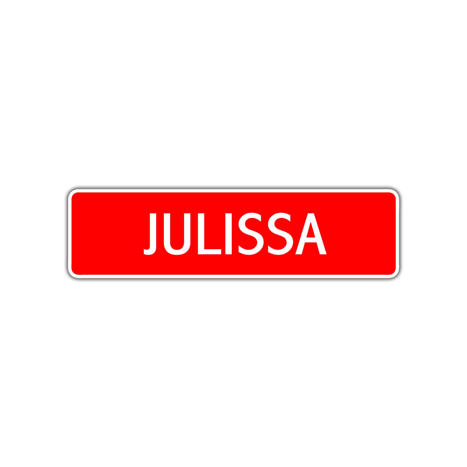 Julissa Street Sign