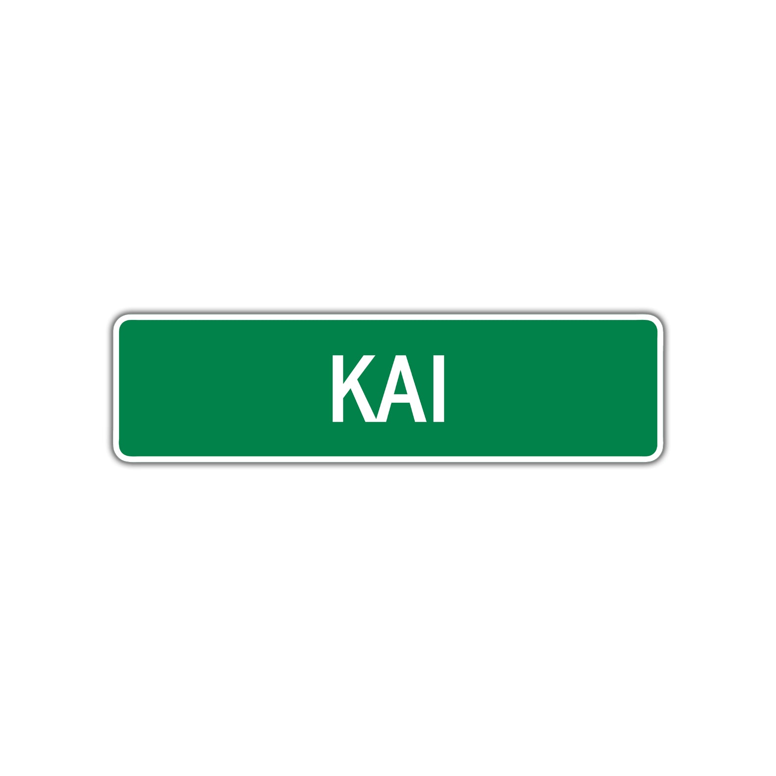 Kai Street Sign