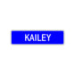 Kailey Street Metal Sign Plate