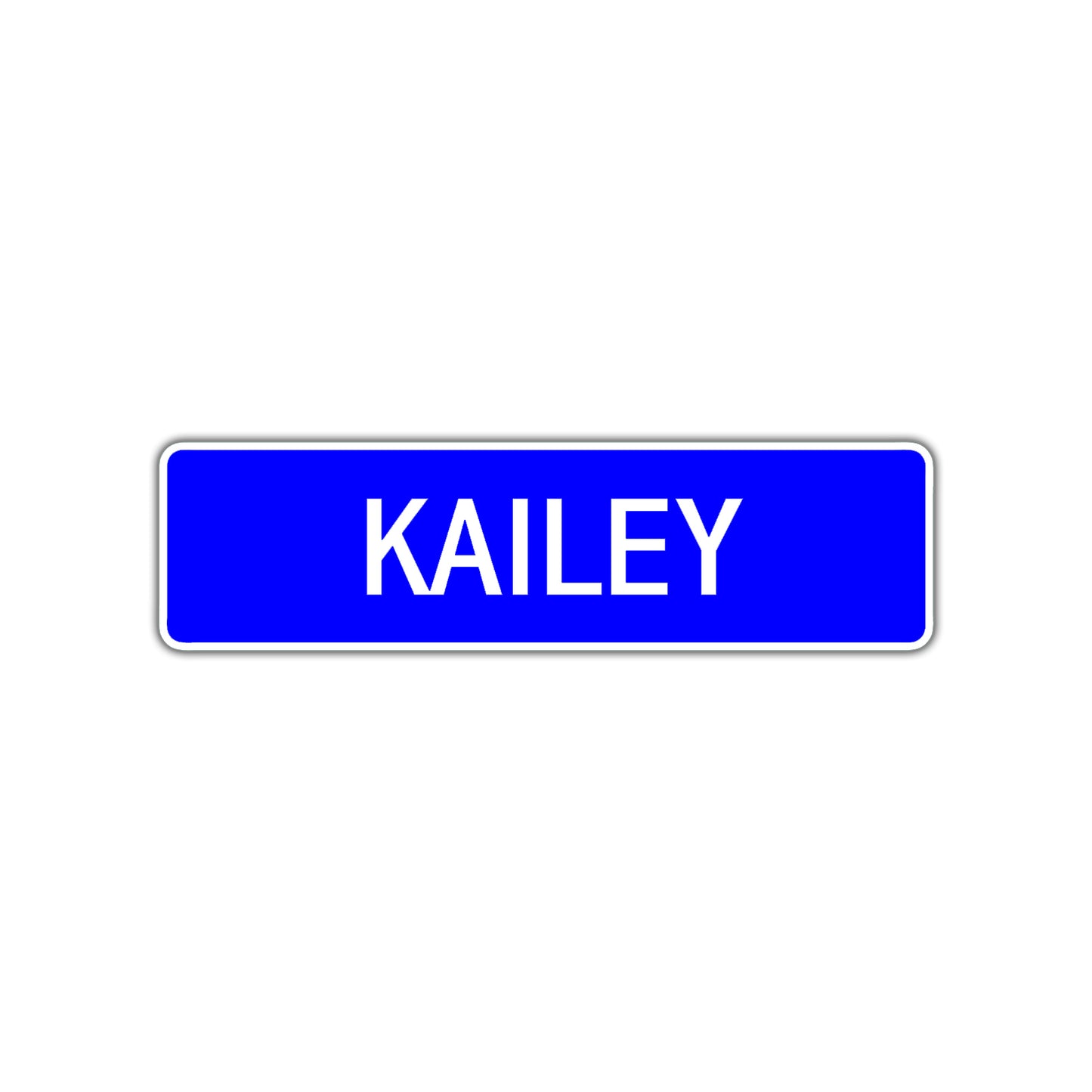 Kailey Street Metal Sign Plate