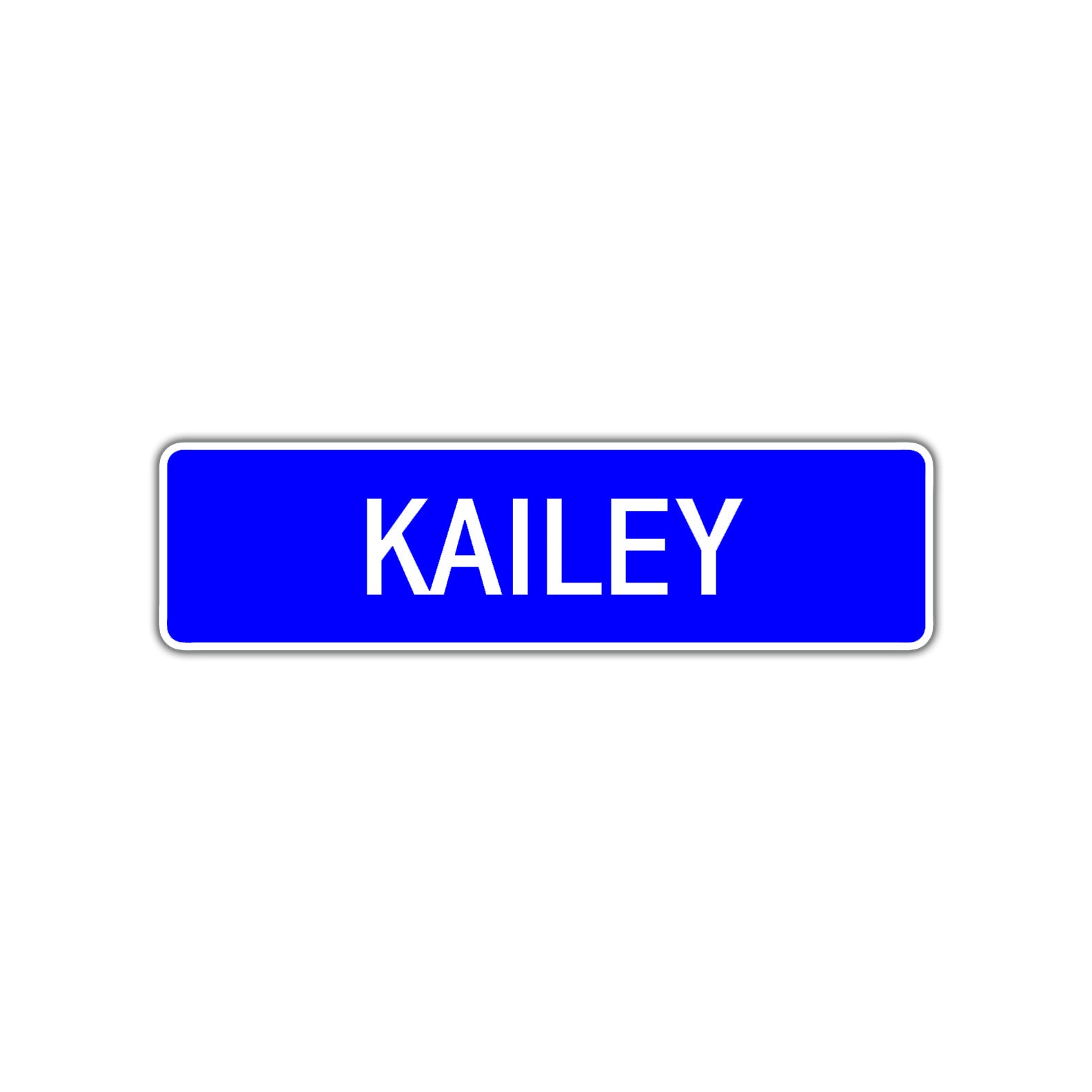 Kailey Street Metal Sign Plate
