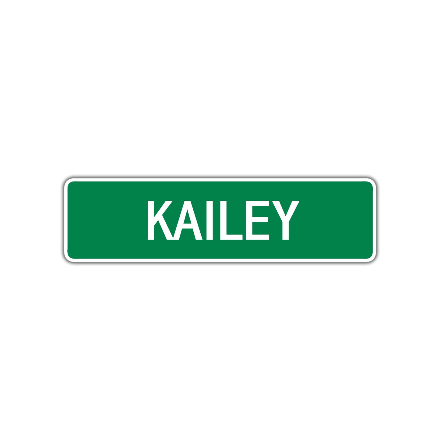 Kailey Street Sign Plate