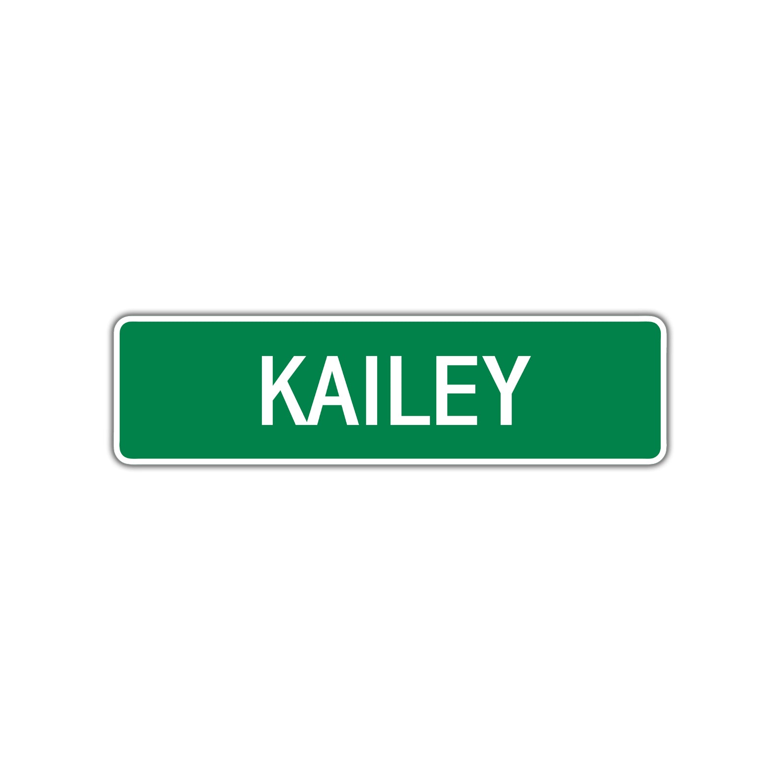 Kailey Street Sign Plate