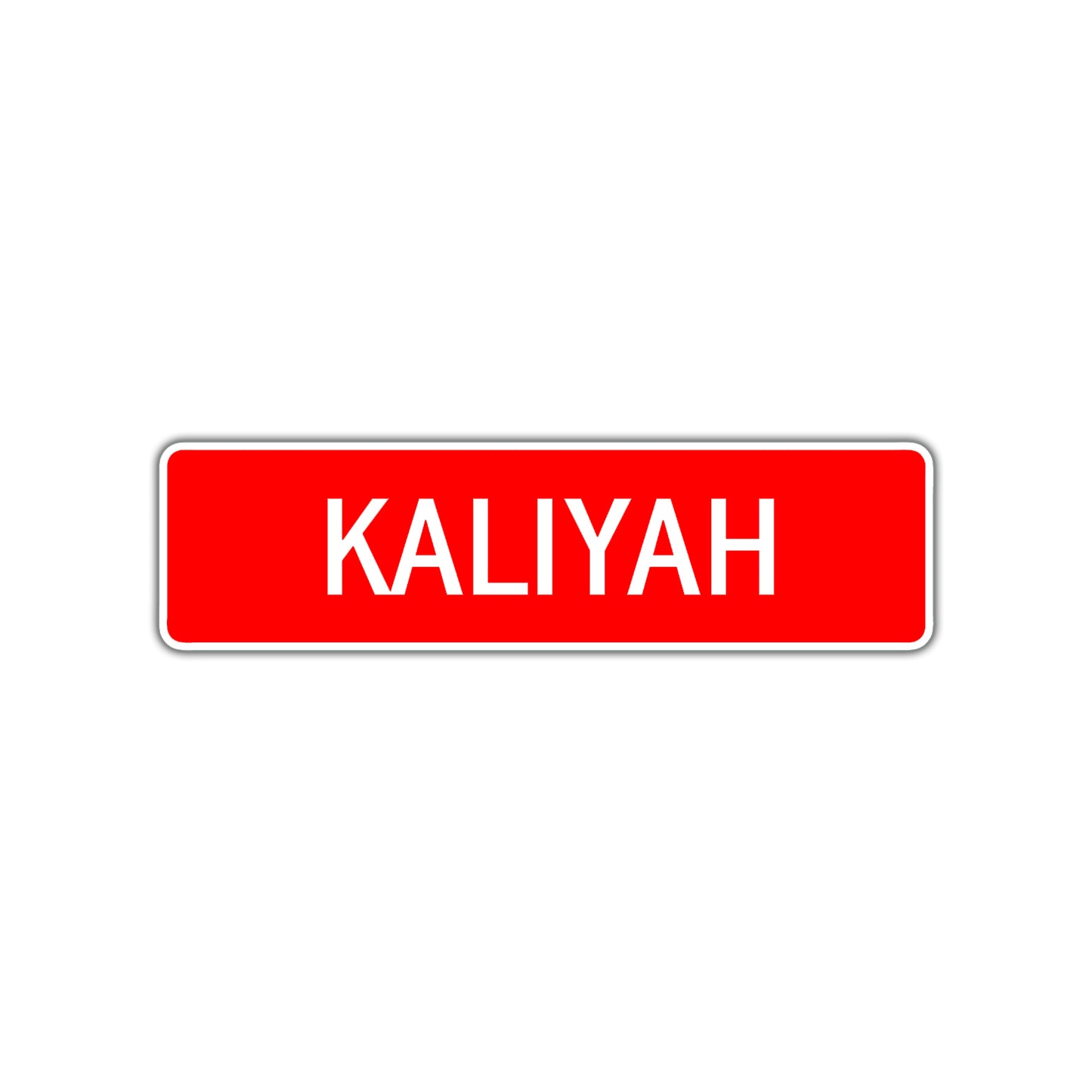 Kaliyah Street Sign