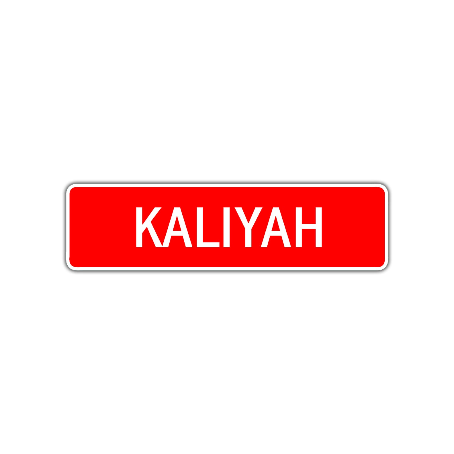 Kaliyah Street Sign
