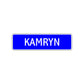 Kamryn Street Metal Sign Plate