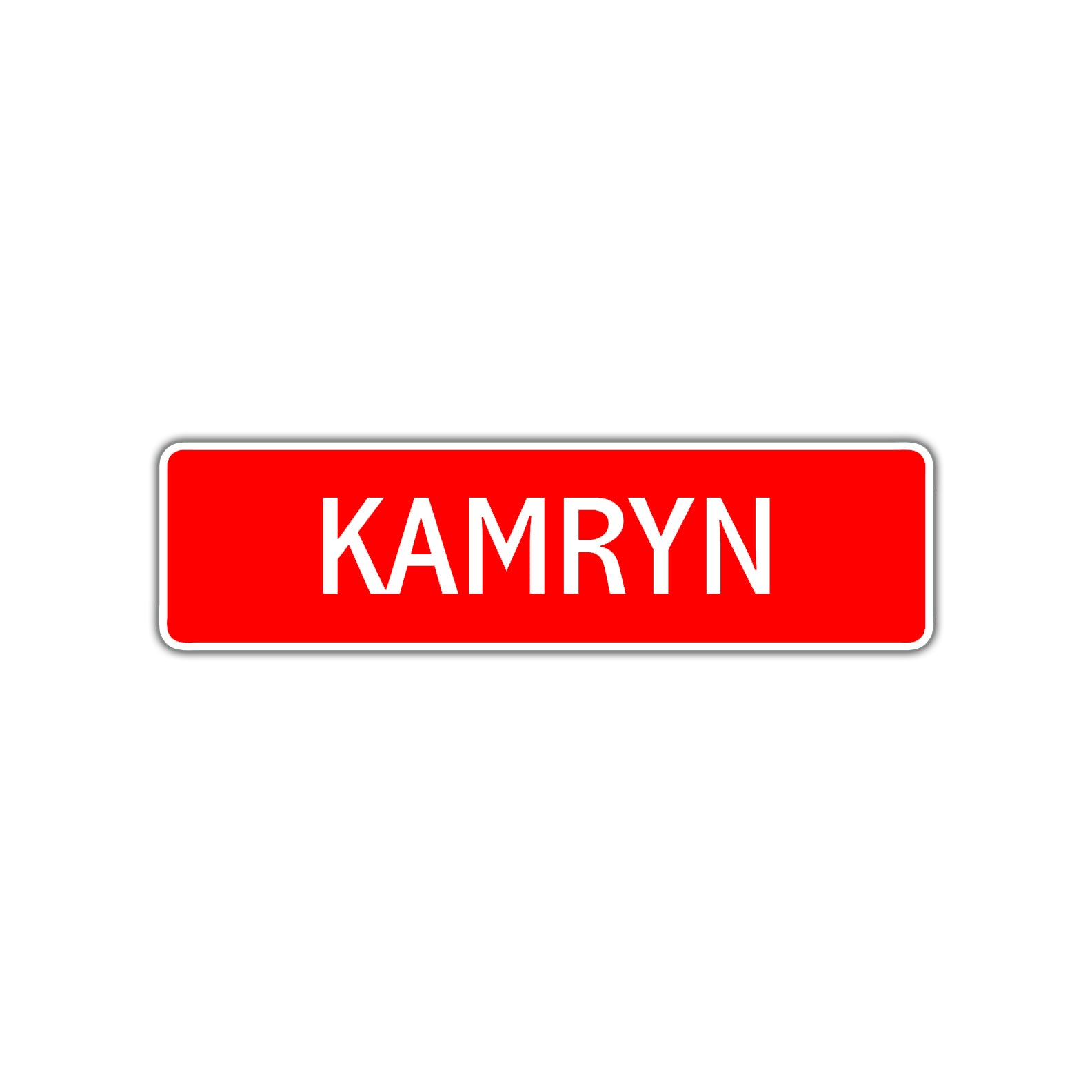 Kamryn Street Sign