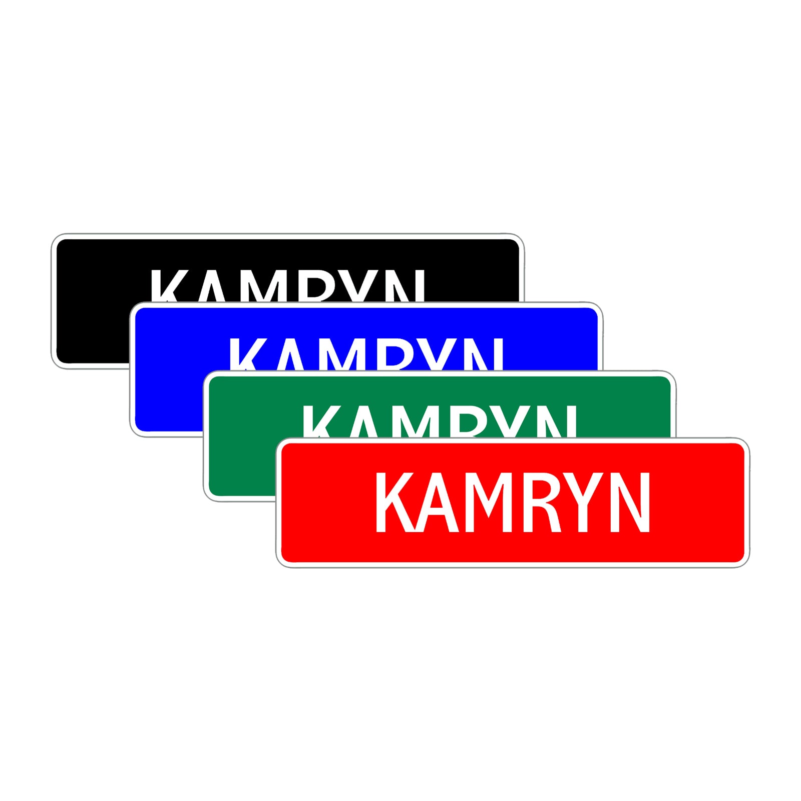 Kamryn Street Signs