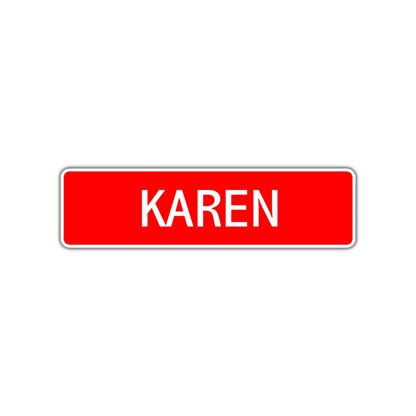 Karen Street Sign