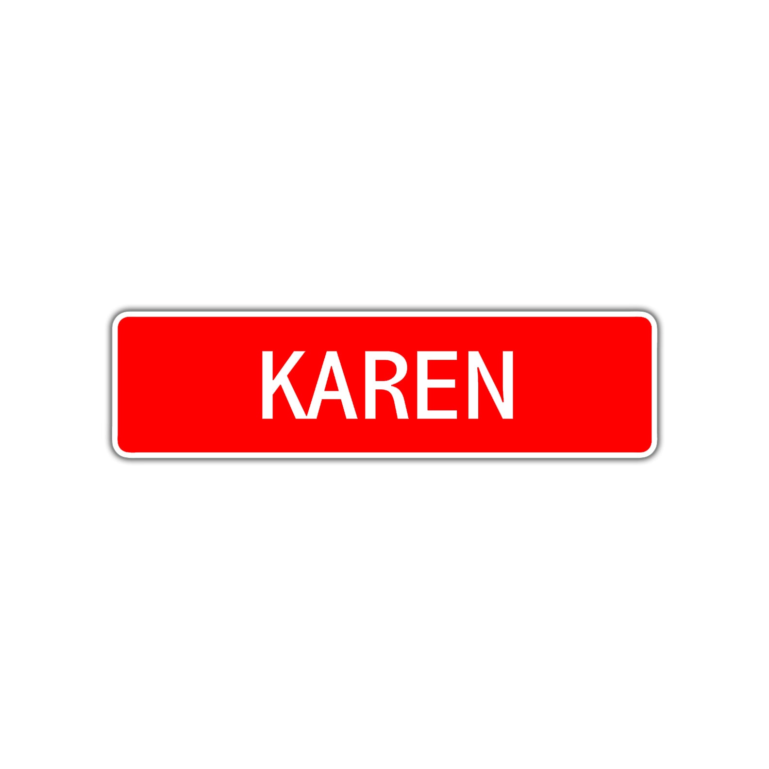 Karen Street Sign