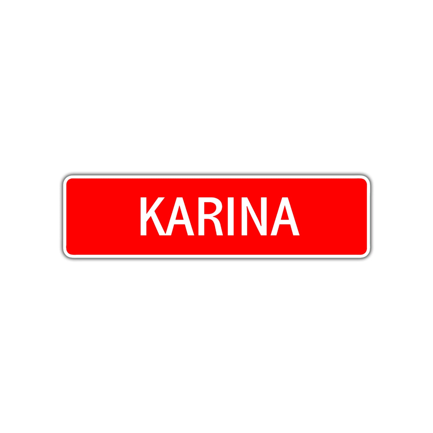 Karina Street Sign
