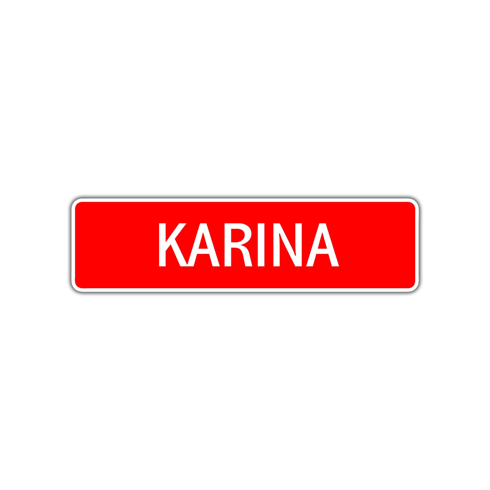 Karina Street Sign