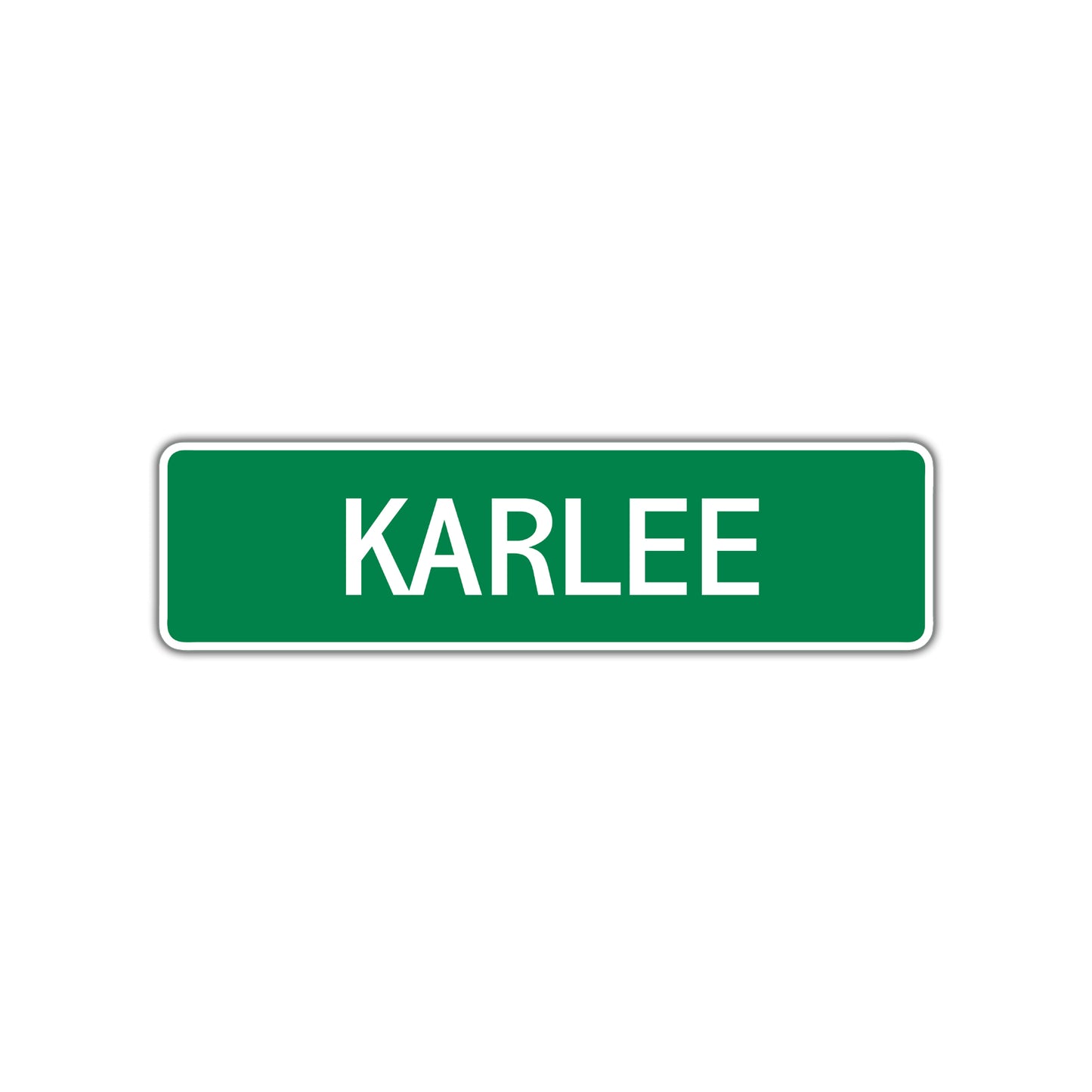 Karlee Street Sign