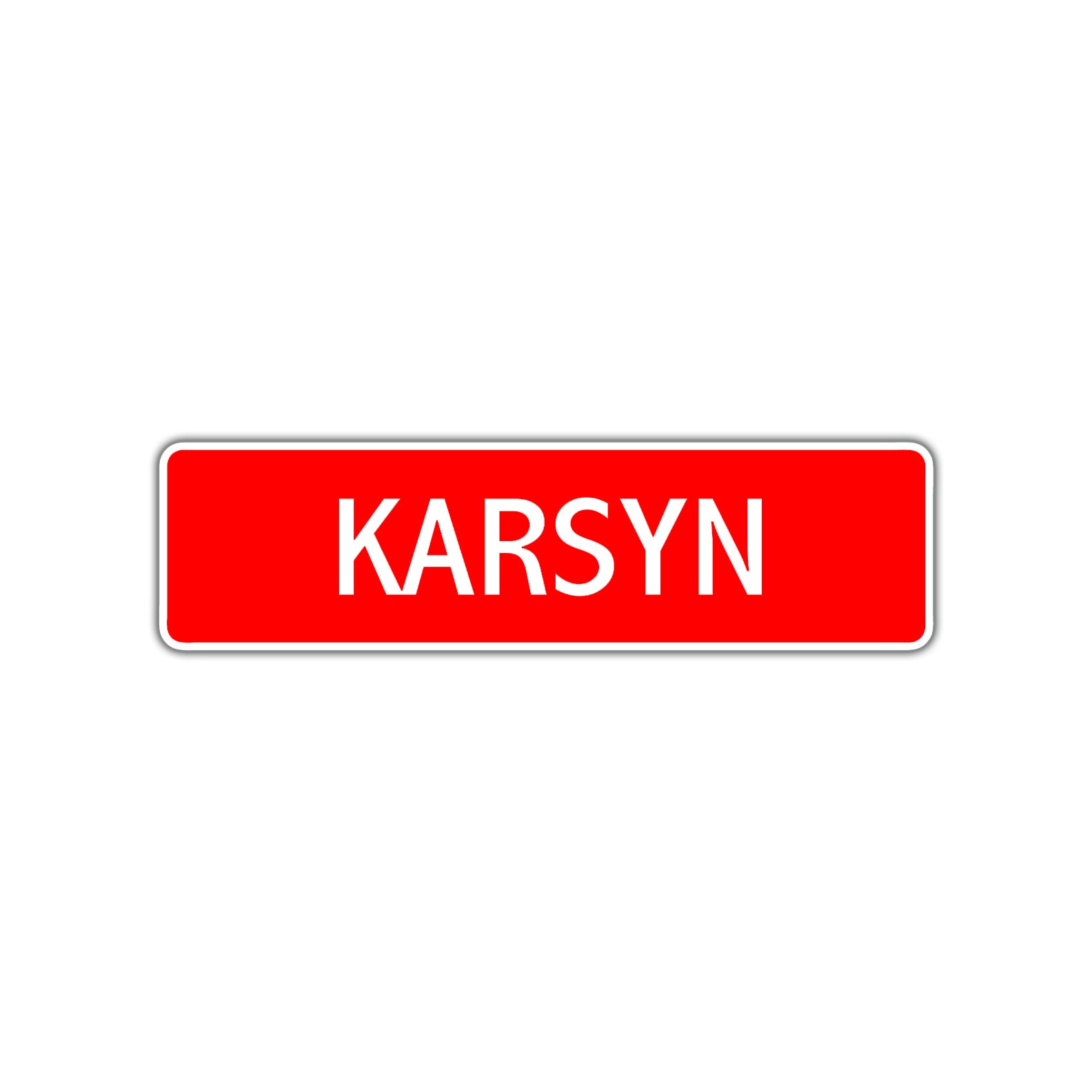 Karsyn Street Sign