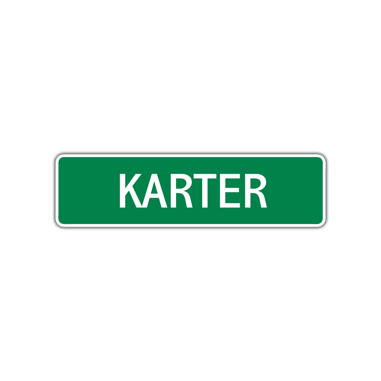 Karter Street Sign 