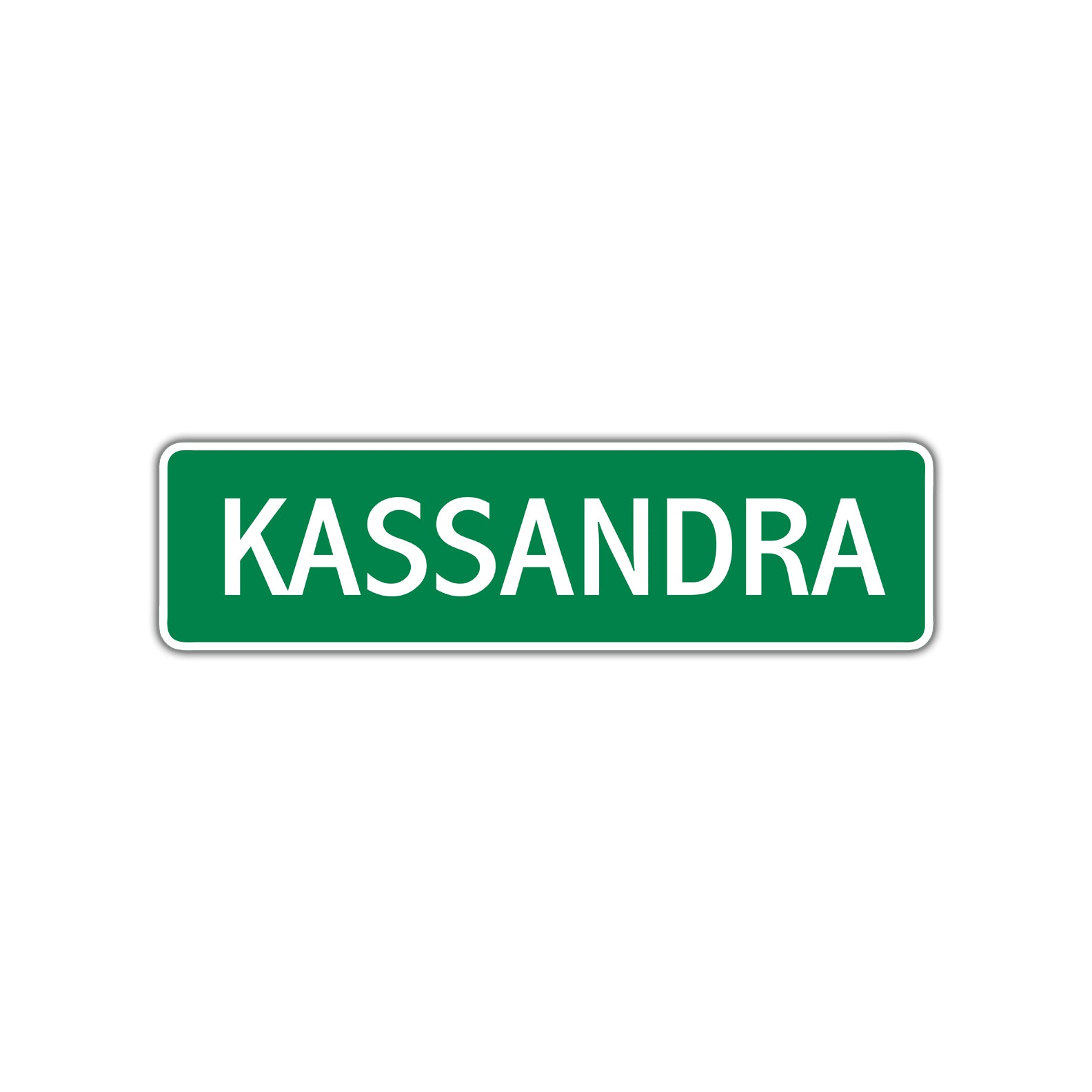 Kassandra Street Sign