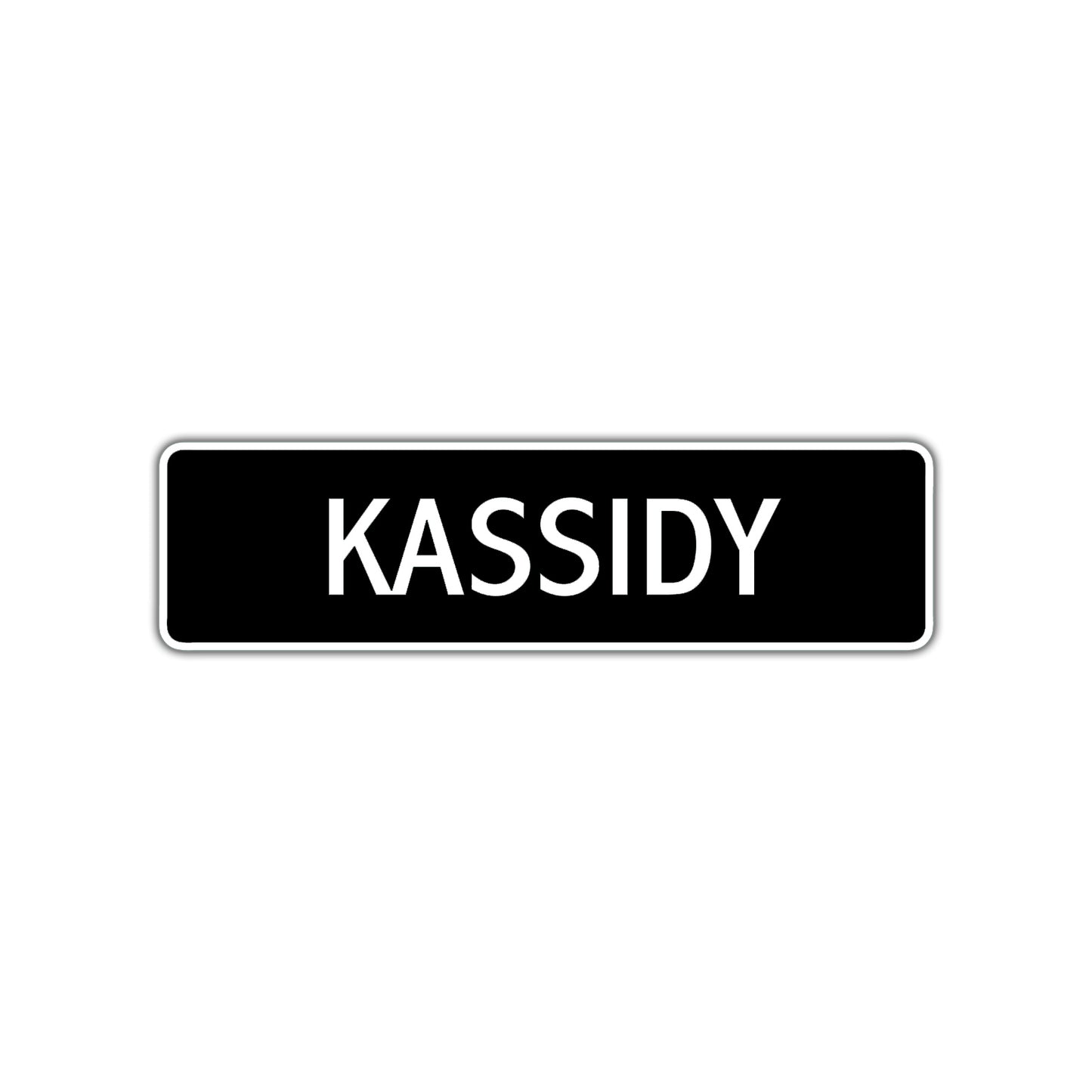 Kassidy Street Metal Sign  