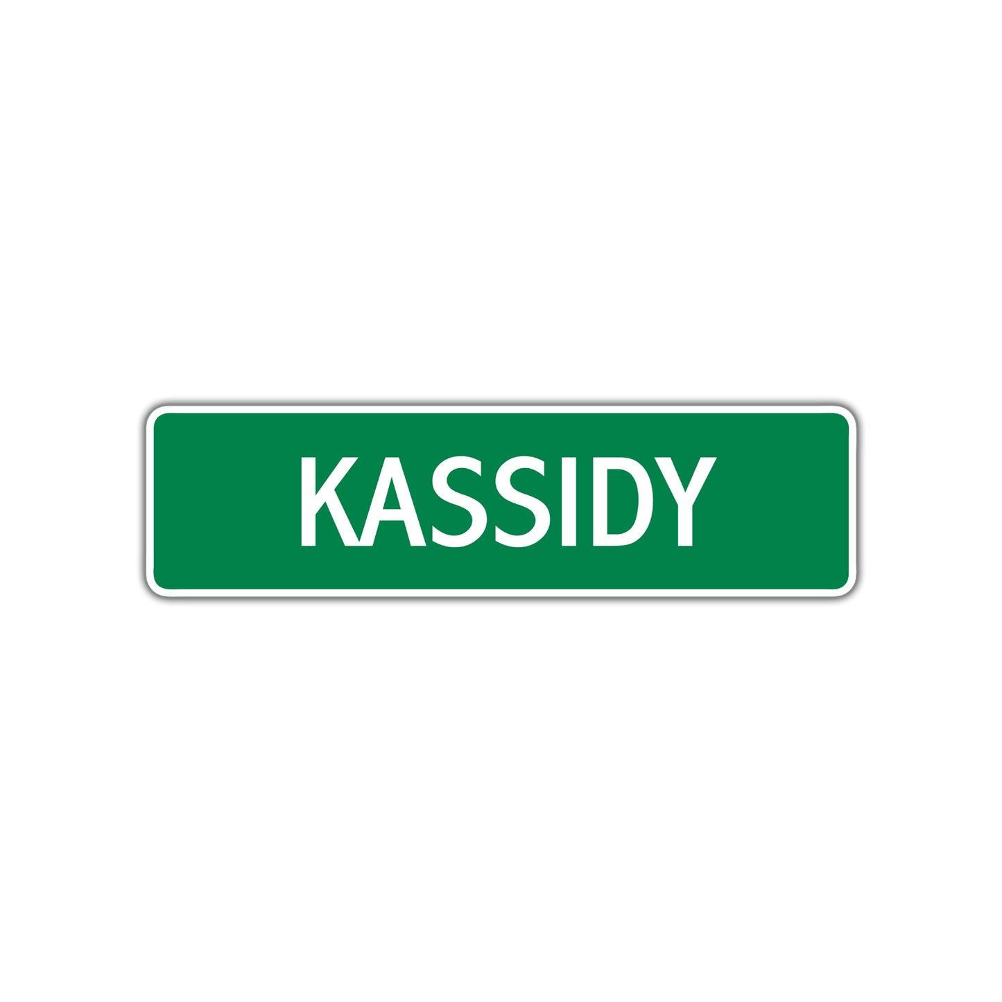Kassidy Street Sign Plate