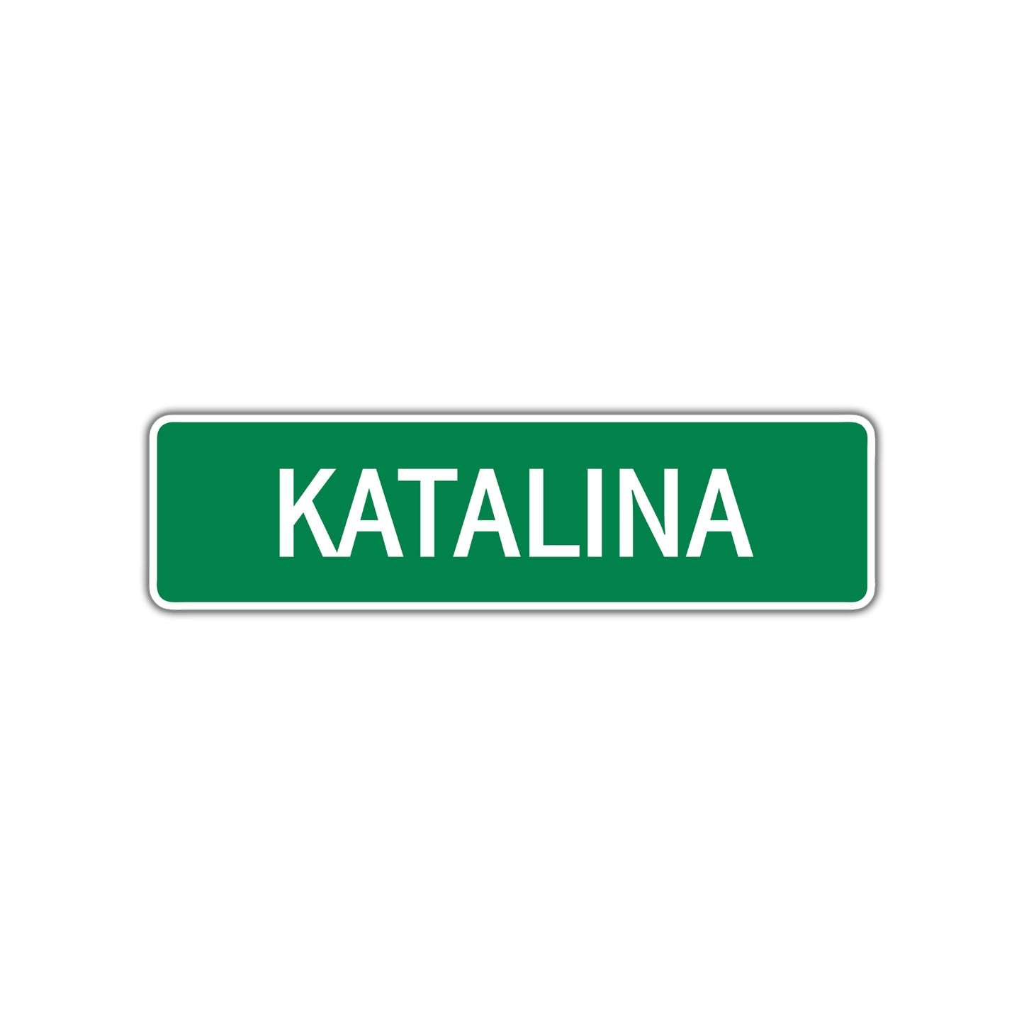 Katalina Street Sign