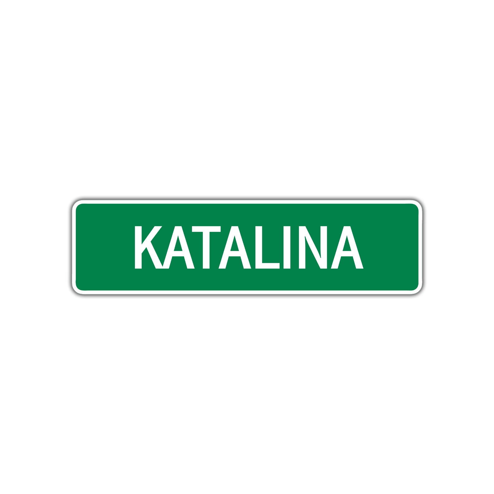Katalina Street Sign