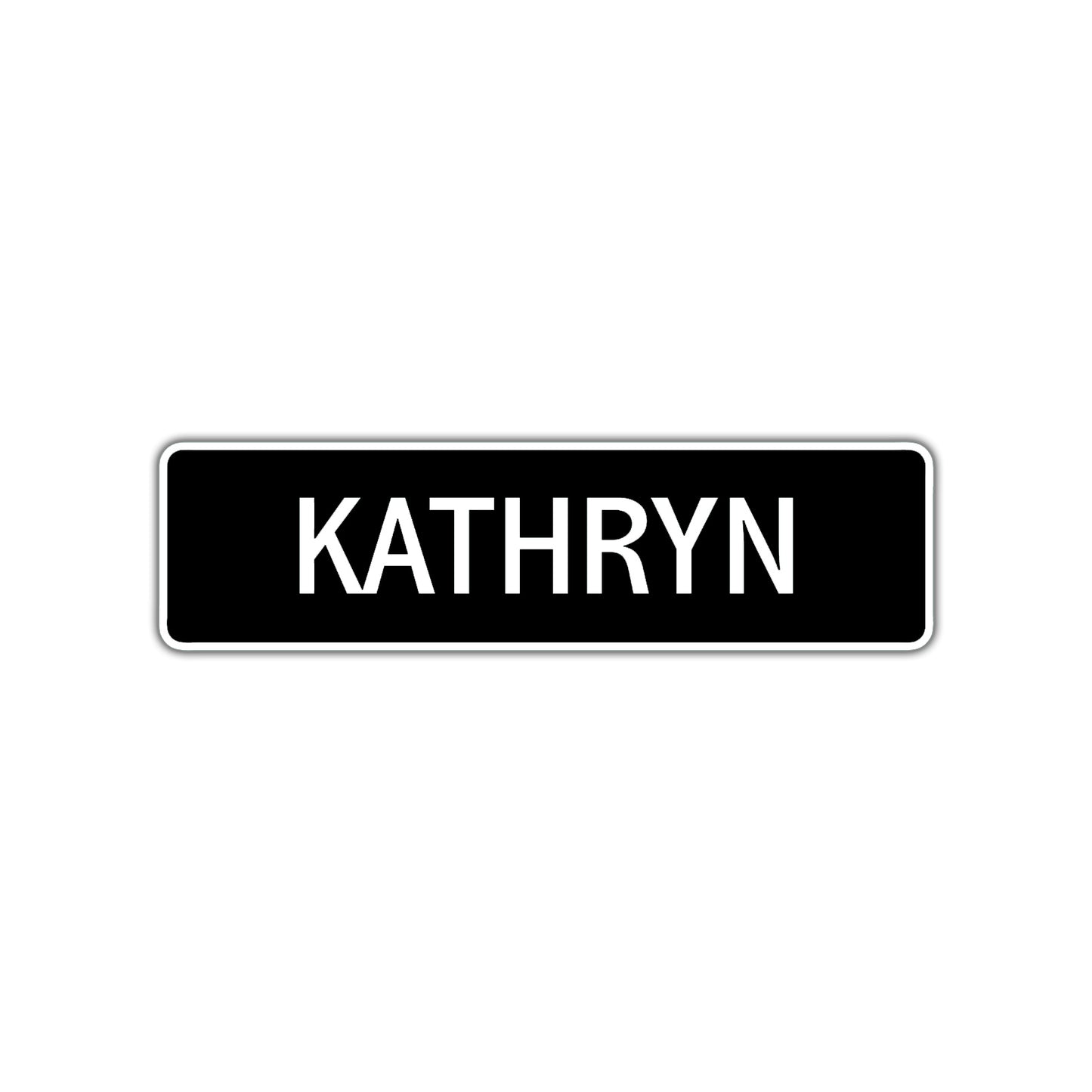 Kathryn Street Metal Sign  