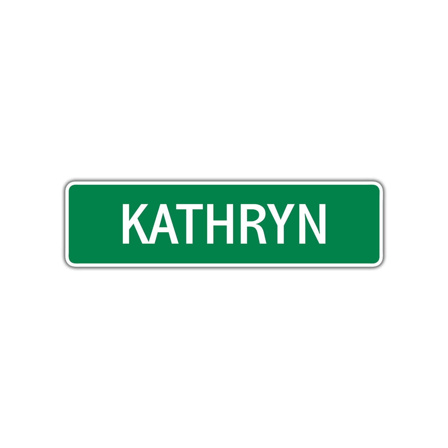 Kathryn Street Sign Plate