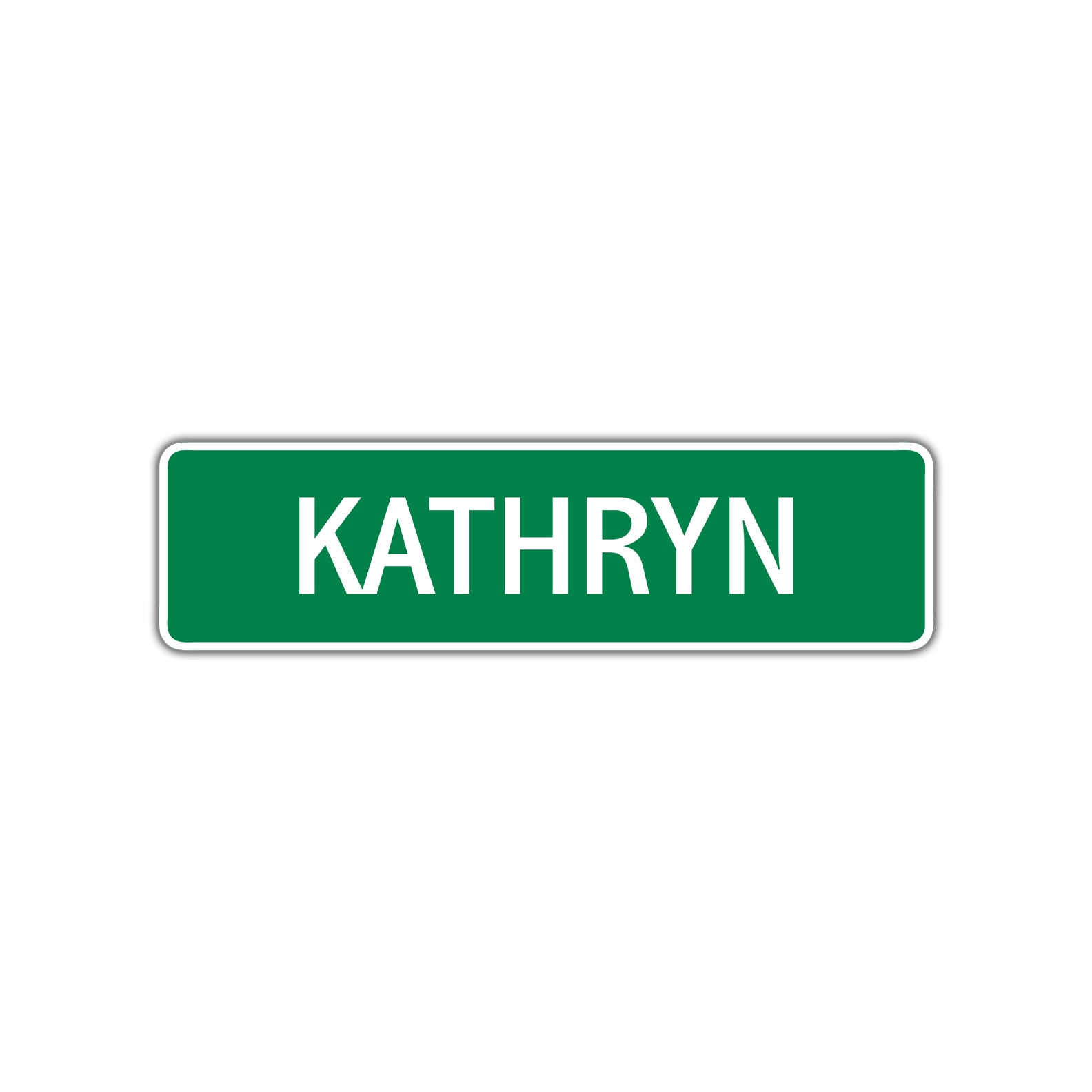Kathryn Street Sign Plate