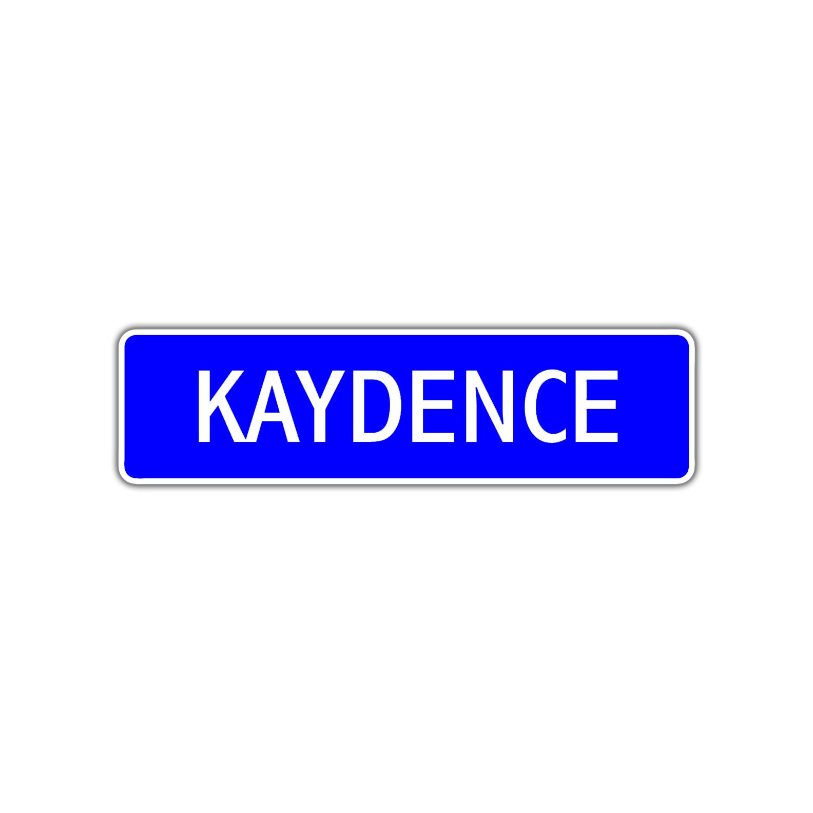 Kaydence Street Metal Sign 