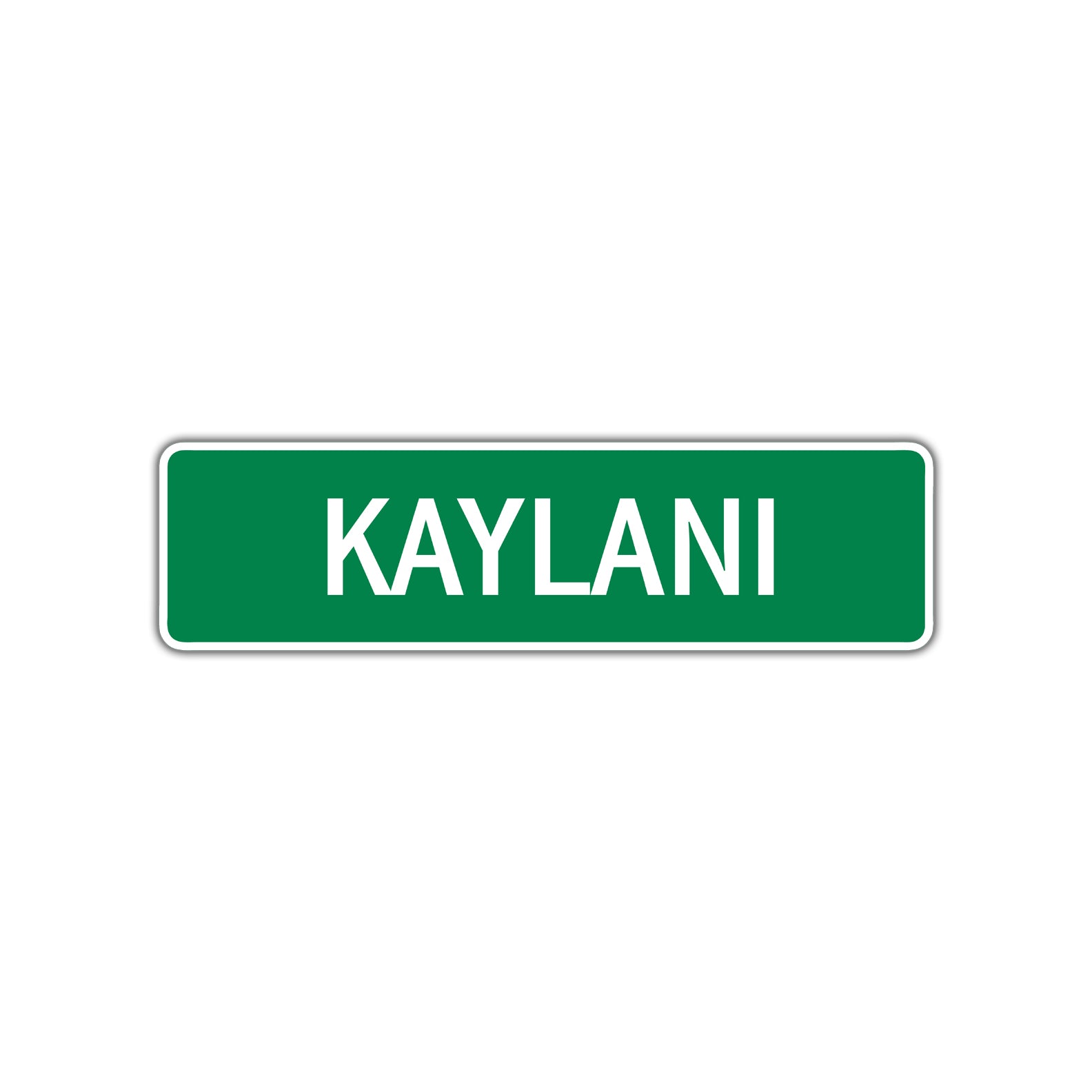 Kaylani Street Sign