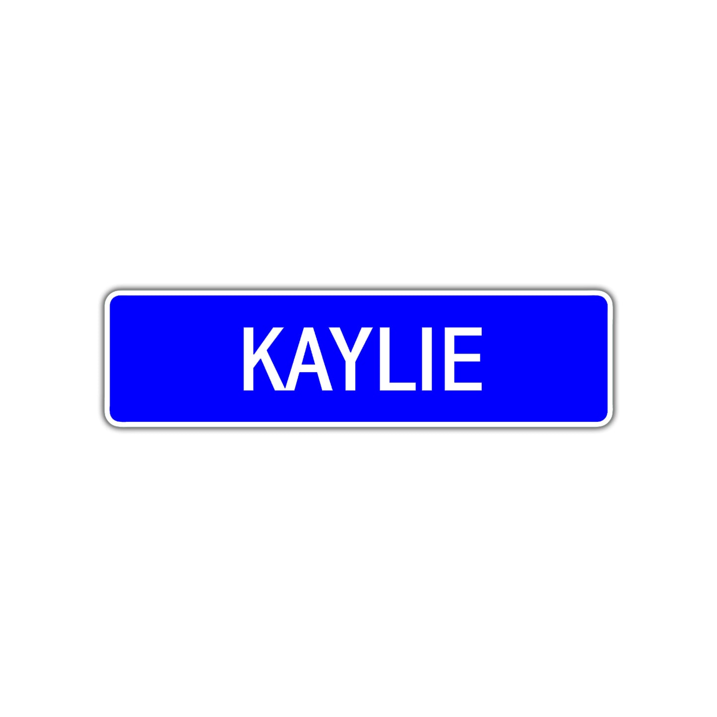 Kaylie Street Metal Sign Plate