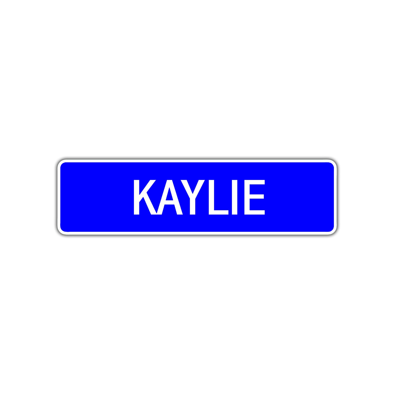 Kaylie Street Metal Sign Plate
