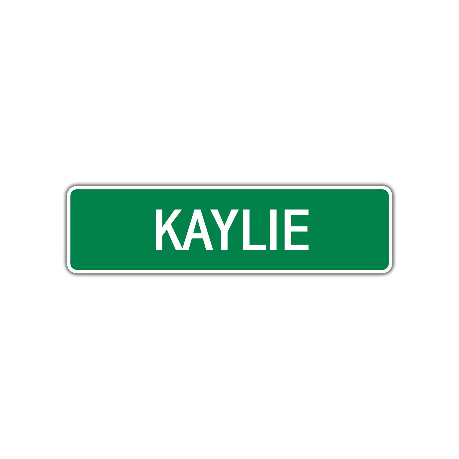 Kaylie Street Sign Plate