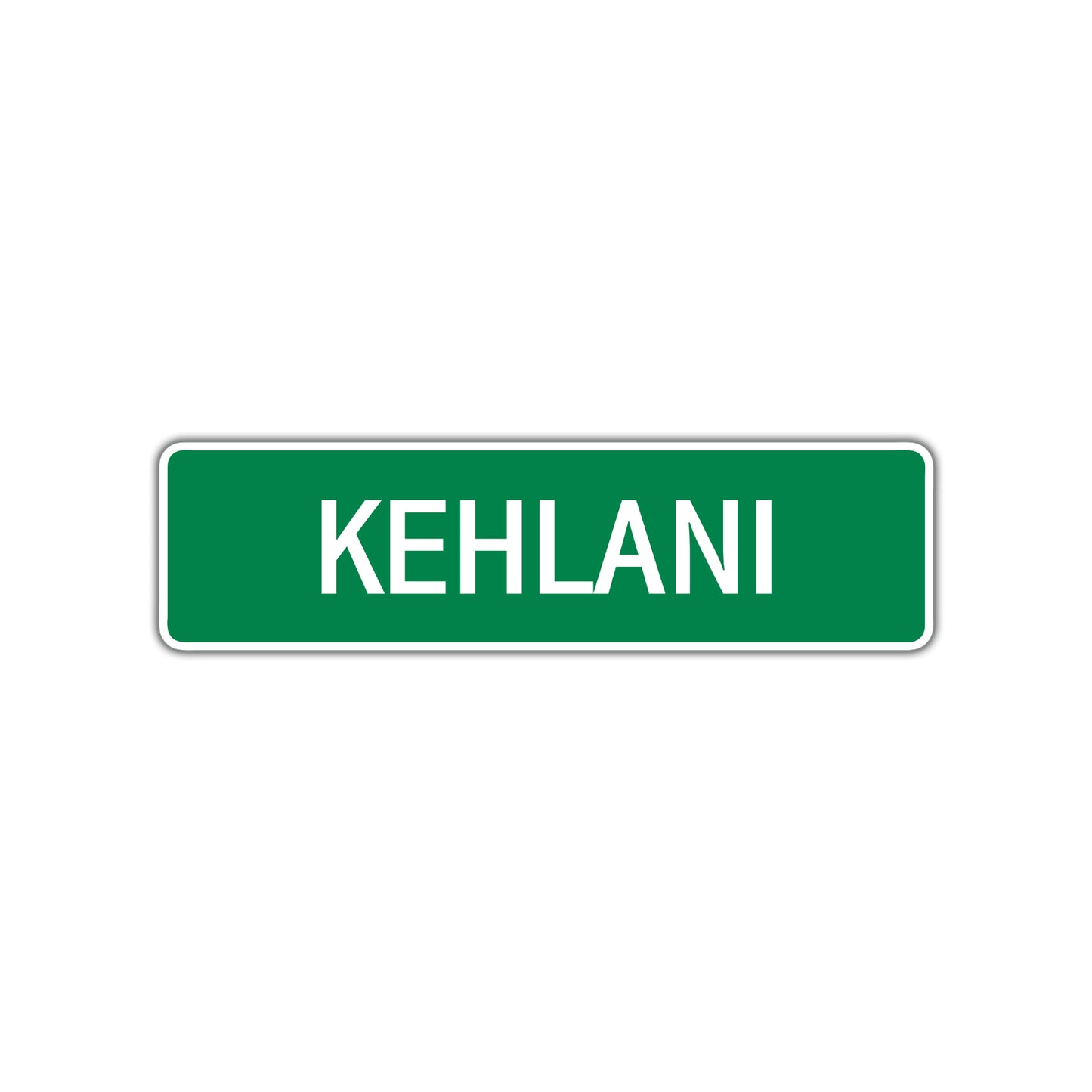 Kehlani Street Sign