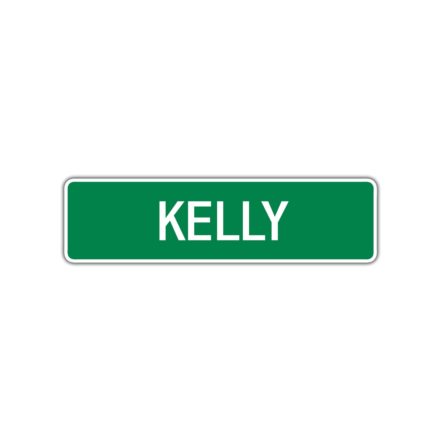 Kelly Street Sign Plate