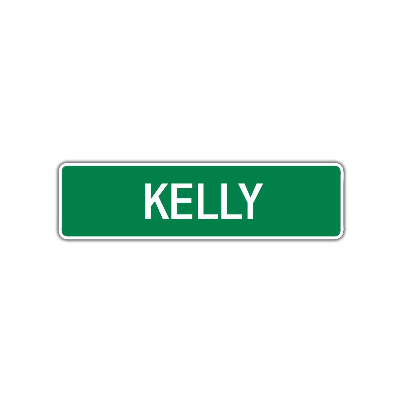Kelly Street Sign Plate