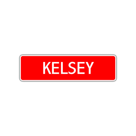 Kelsey Street Sign