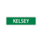 Kelsey Street Sign Plate