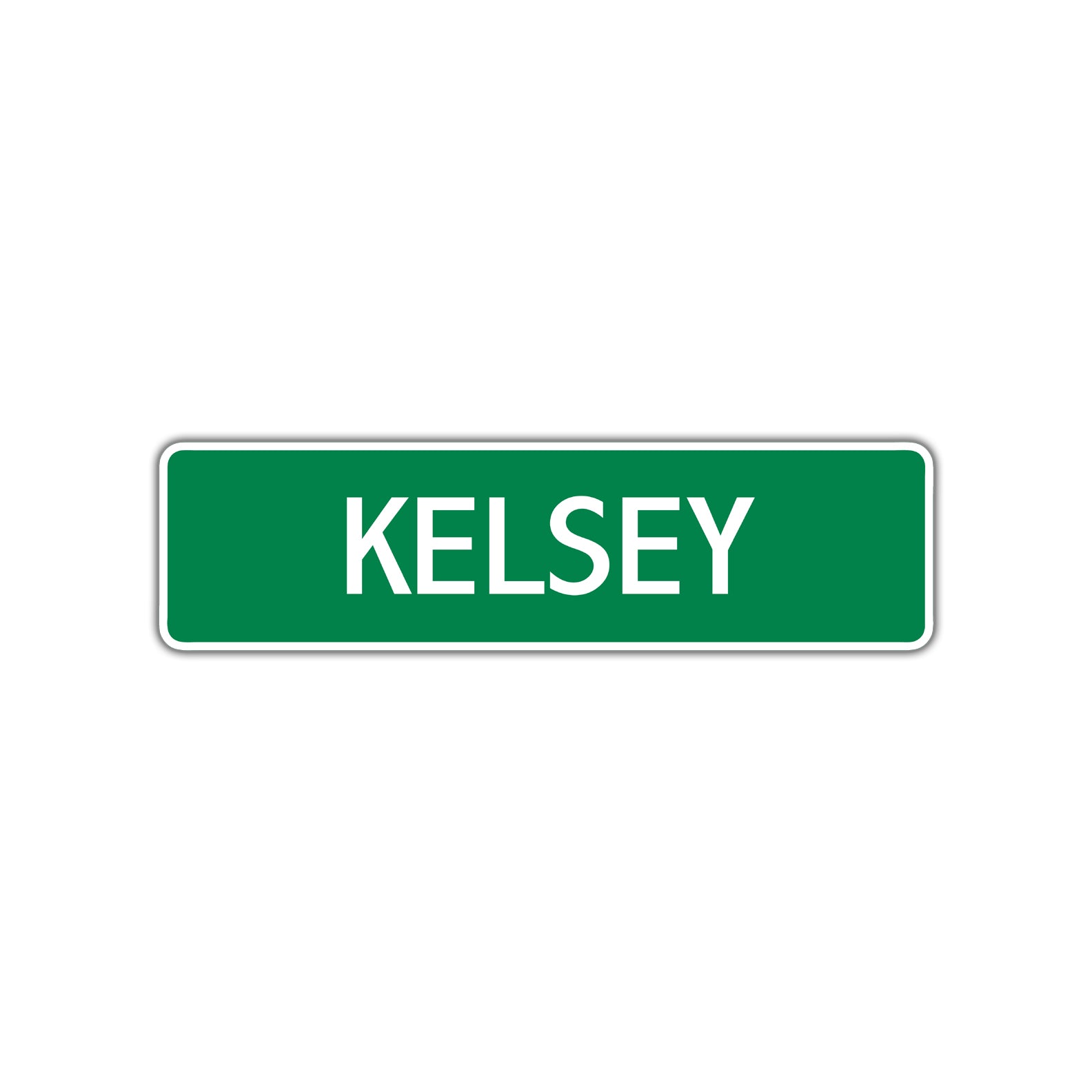 Kelsey Street Sign Plate