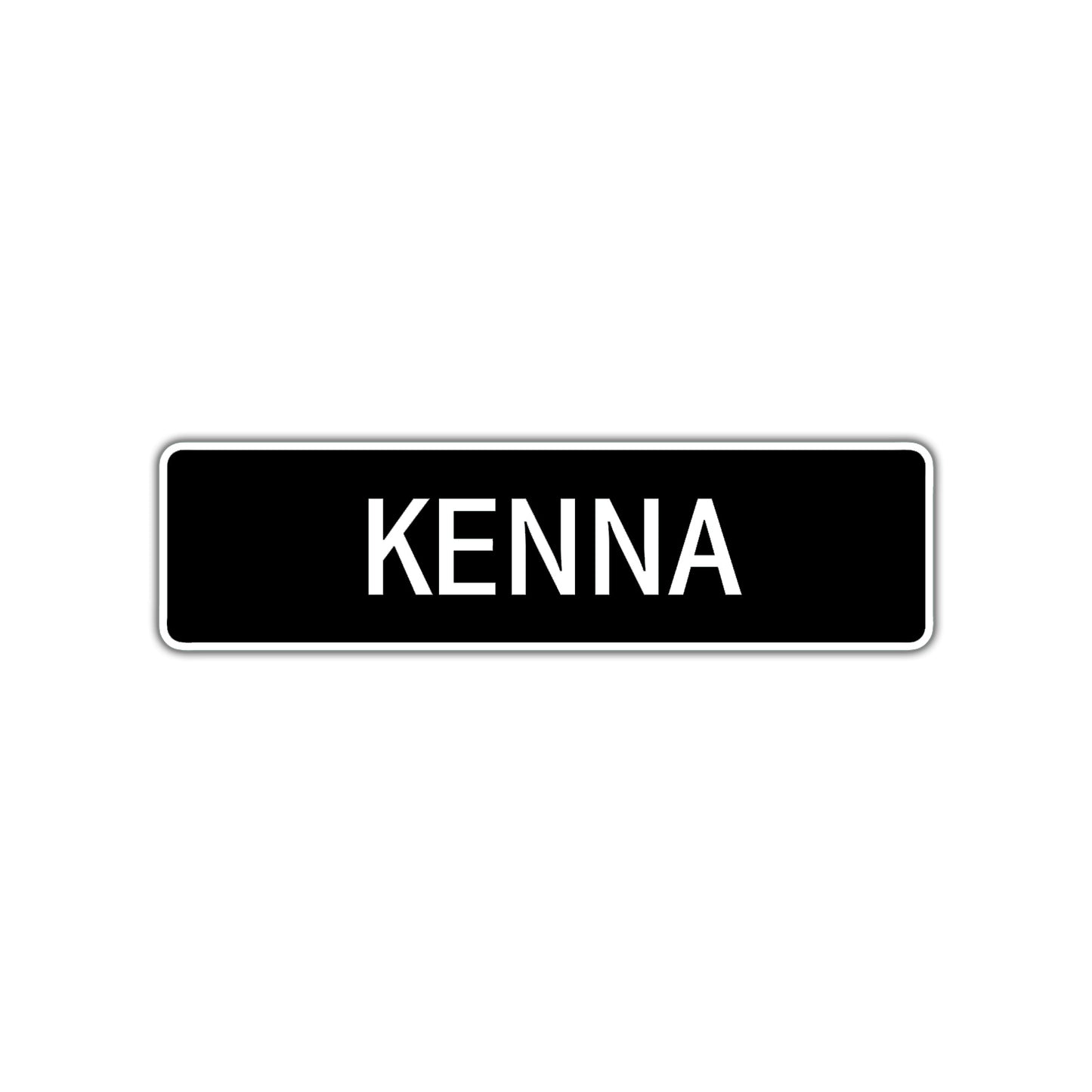 Kenna Street Metal Sign 