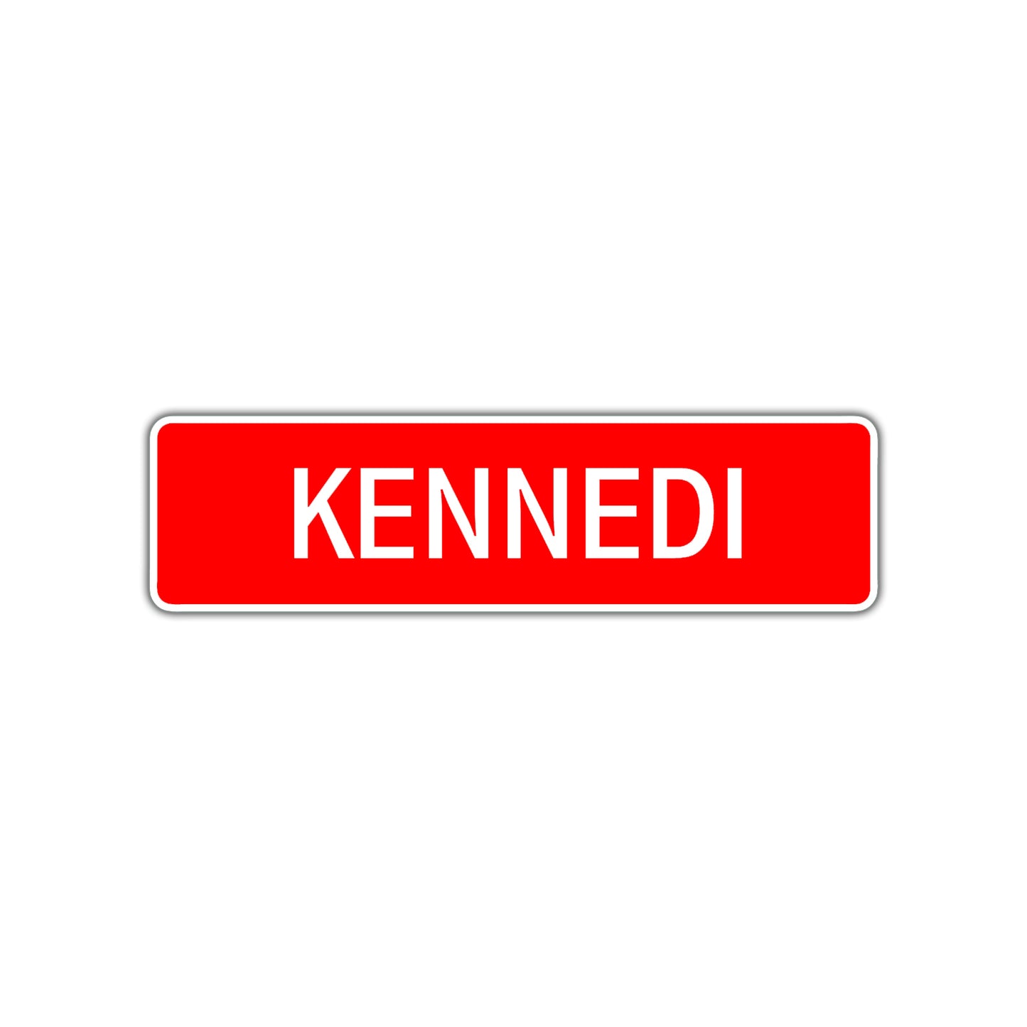 Kennedi Street Sign